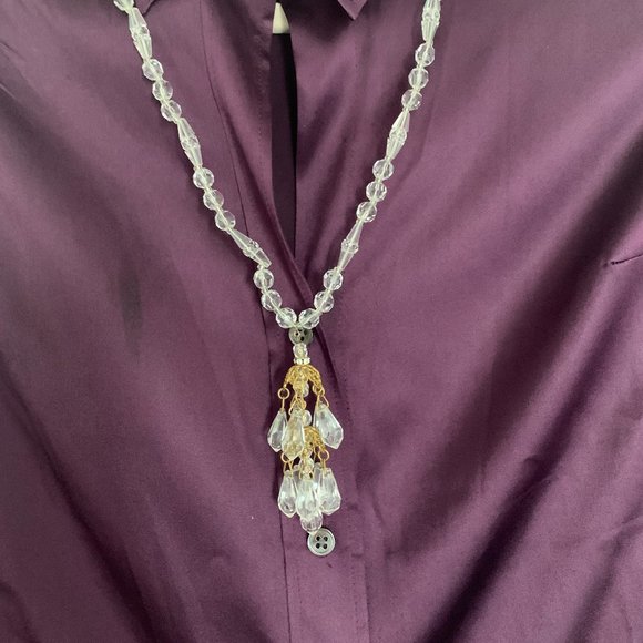 Miriam Haskell Signed Vintage Necklace - Picture 5 of 10